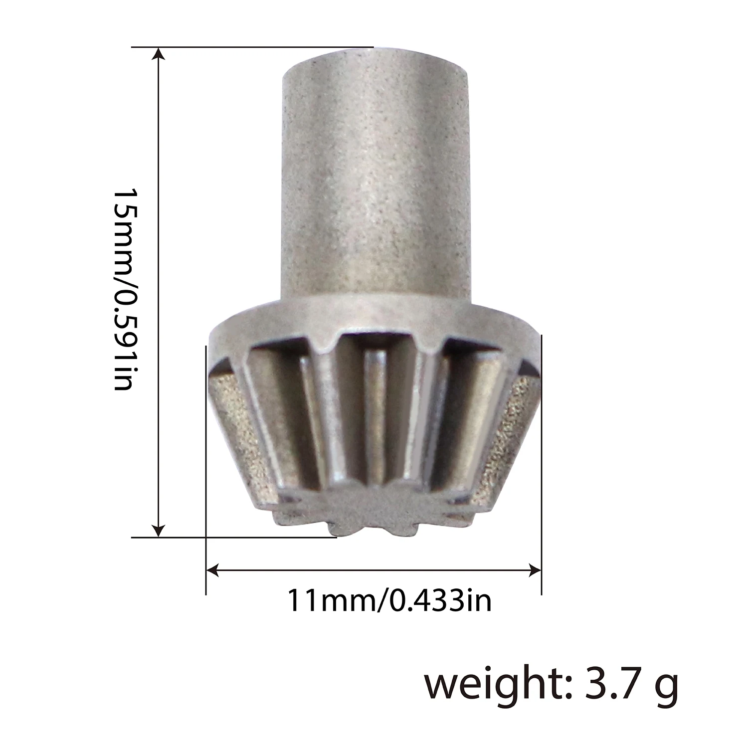 MJX 16208 16207 Metalowa Koło Zębate Stożkowe 10T Wersja Wzmocniona Metallurgia Proszkowa Koło Zębate Do Samochodu RC 1/16 Części Zamienne 16402Y