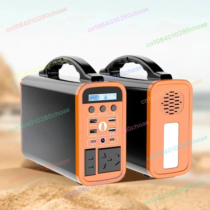 

400W Portable LiFePO4 Power Station Solar Generator 192Wh 220V Emergency Charging External Battery Powerbank for Outdoor Camping