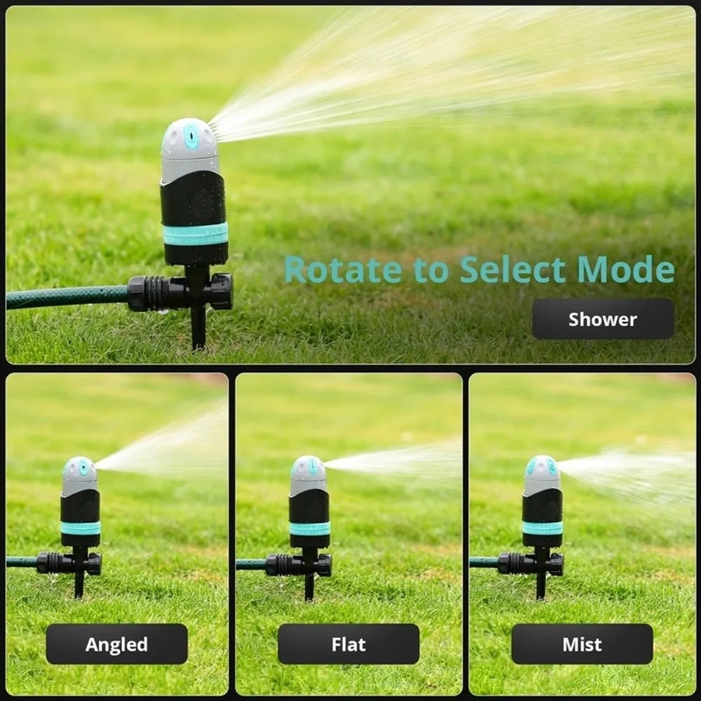 Adjustable 360 Degree Rotating Sprinkler Ground Insert Type Leak-proof Garden Irrigation Sprinkler Corrosion Resistant