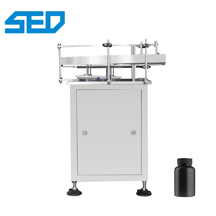 Automatic Plastic Round Bottle Unscrambler Turntable Sorting Machine