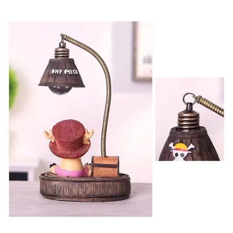 One Piece Luffy high-value animation peripheral cartoon cute desktop night light decoration learning office unisex birthday gift image 5