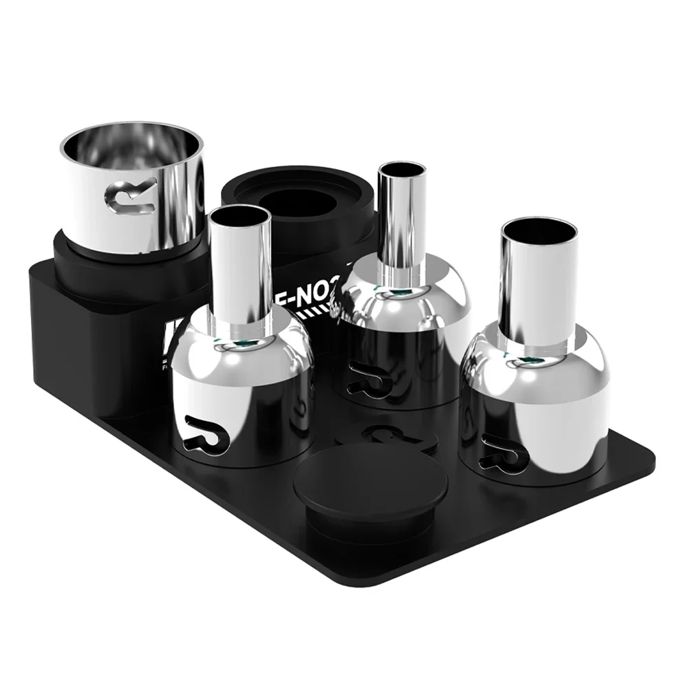 

RF4 RF-NO24 Угловая насадка для горячего воздуха, насадка для хранения, головка пневматического пистолета, ремонт микроскопа, специальная насадка для пневматического пистолета, силиконовая накладка