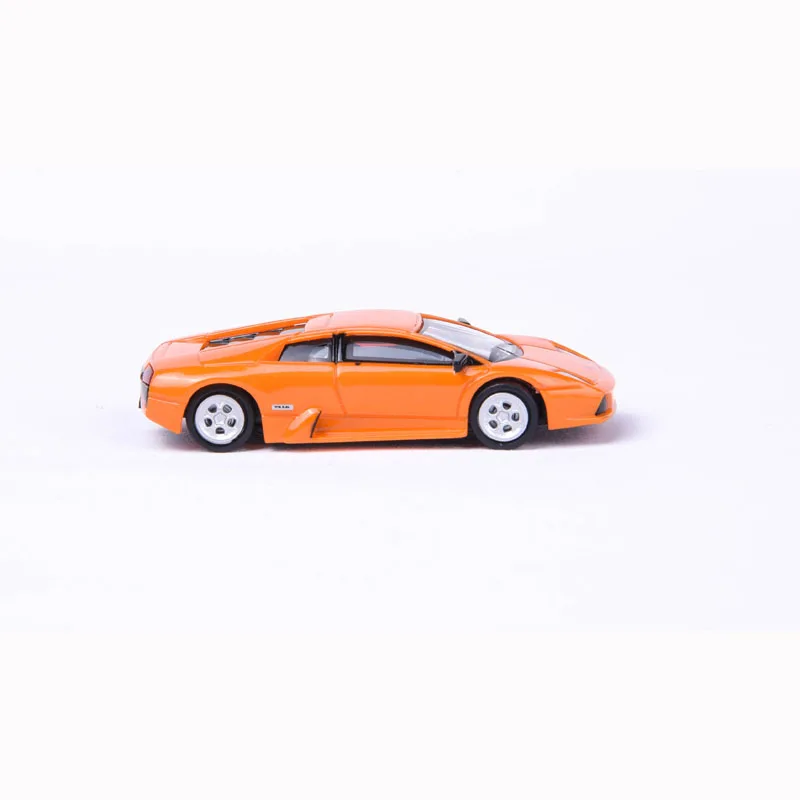 Resin 1:87 Scale 2001 Murcielago Orange Car Model Adult Classic Collection Static Display Ornament