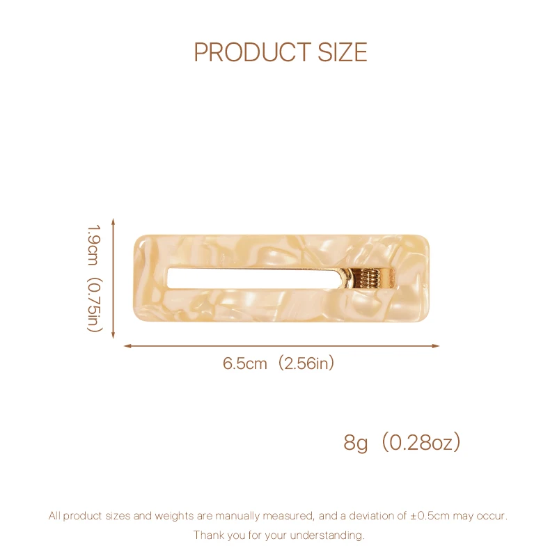 Pinza para el pelo pequeña con estampado de acetato de lujo para mujer, pasadores elegantes con patrón Floral para niña, accesorios para el cabello de moda Kawaii