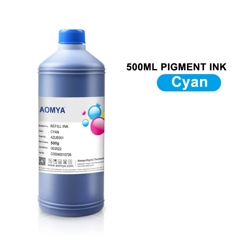 500ML Pigment Ink For Canon PFI 120 320 307 106 Ink Refill for TM-200 TM200 TM-205 TM-300 TM-305 TM300 iPF 830 840 850 Printer