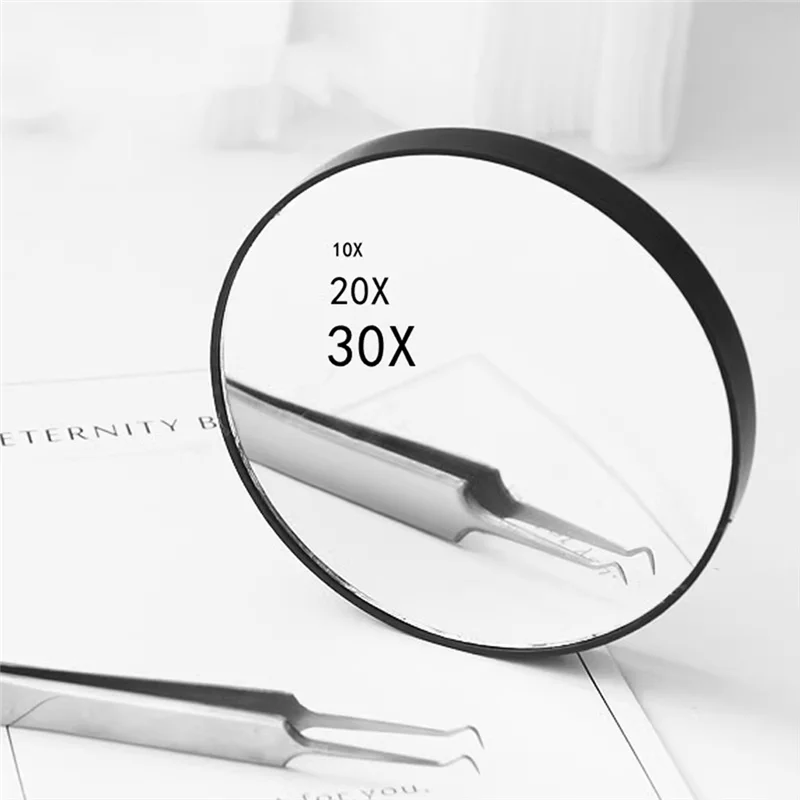AEE3-Magnifying Mirror With Suction Cup Compact Durables Travel Makeup Mirror For Plucking Eyebrows Removing Blackheads