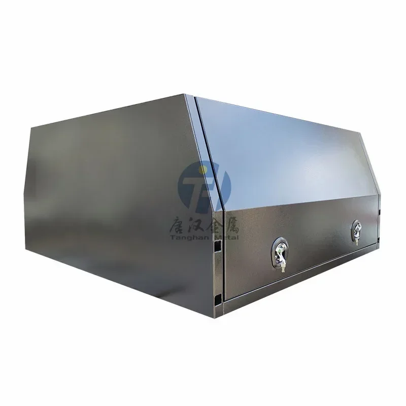 2100mm dual/single/extra cab aluminum ute tray and canopy with dog box and 2 doors for pickup truck