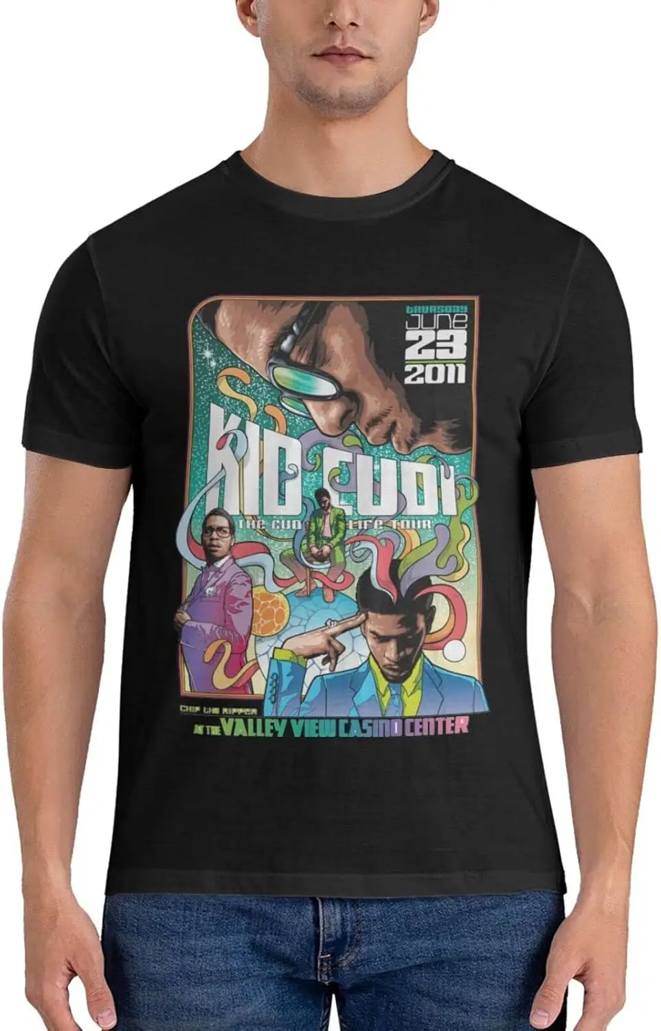 

Mens Shirt Crew Neck Short-Sleeve Tee Tops Custom Tees Clothing