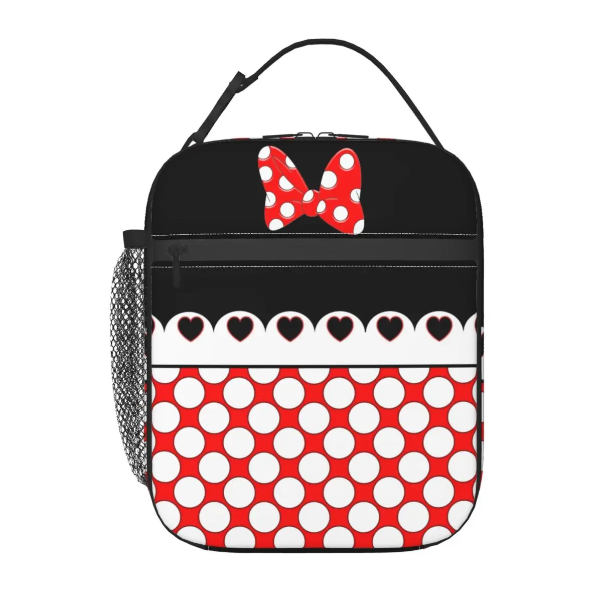 

Термоизолированная сумка для обеда с изображением Микки Мауса и Минни, женская многоразовая сумка для обеда, контейнер для еды для кемпинга, путешествий, хранения продуктов
