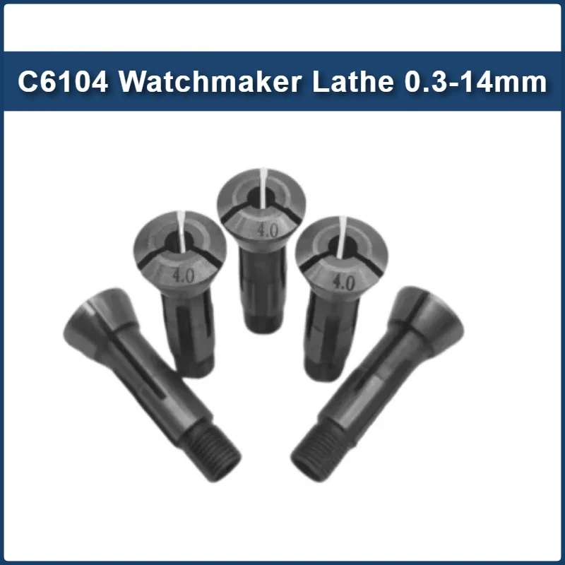 

NEW C6104 Watchmaker Lathe Special Collet Chuck CNC Automatic Instrument Lathe Spring Collet 0.3-14mm