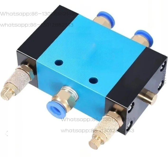 1PCS   Cylinder Automatic Reciprocating Valve Speed Control Valve,  Pneumatic Switch Adjustable Directional Control Valve