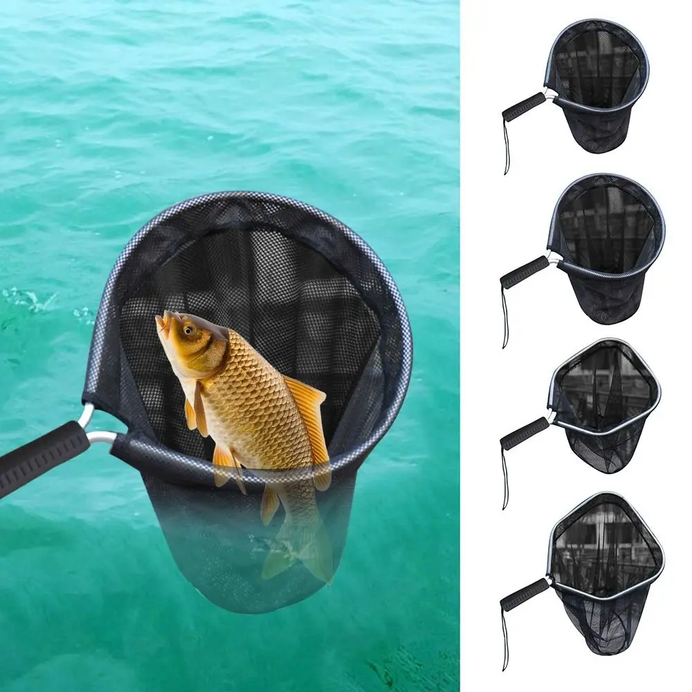 

Portable Aluminum Alloy Kayak Fishing Net Fishing Equipment Collapsible Trout Fishing Mesh Fishing Mesh Net