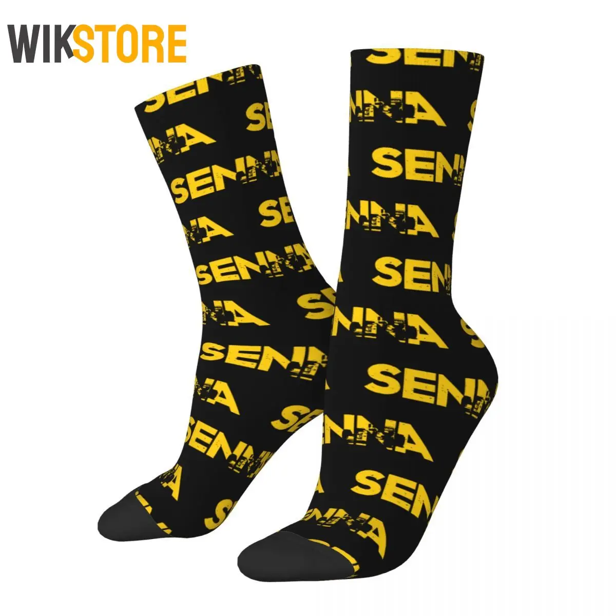 Ayrton Senna Socks Men Women Funny Happy Socks Harajuku Spring Summer Autumn Winter Socks Gifts Breathable Cute Sock