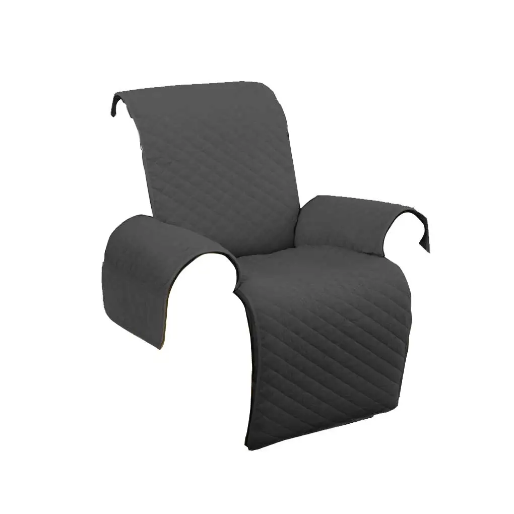 Recliner Chair Cover Elastic Straps Waterproof Hotel Office Couch Furniture Armchair Dust Stain Pet Hair Slipcovers