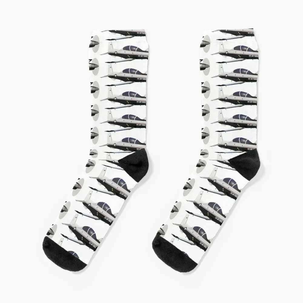 

T-6 Texan II Trainer Aircraft Socks gift new year hockey christmas gifts Socks Woman Men's