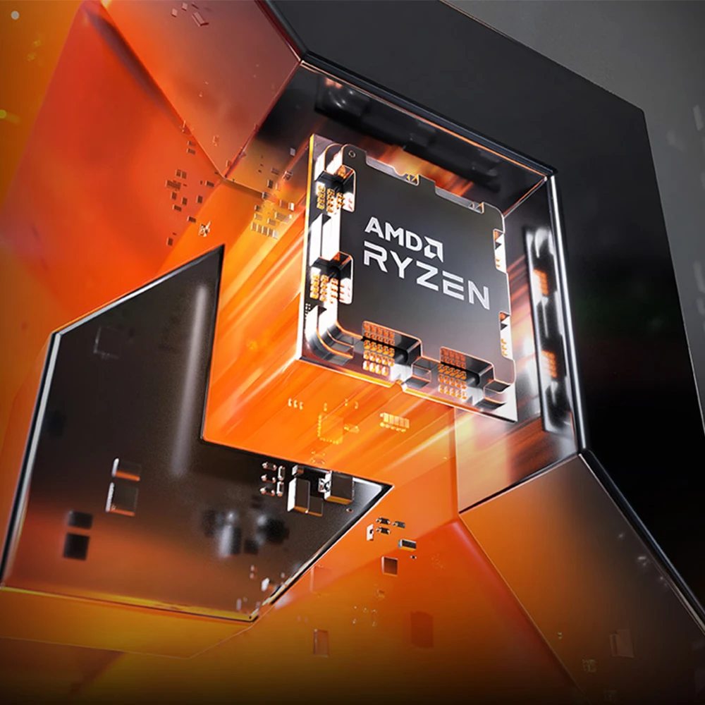 AMD Ryzen 5 7500F Brand New RYZEN 7500F Processor Desktop PC Gamer CPU Up to 5.0 GHz 6-Core 12-Thread 38MB Game Cache Socket AM5