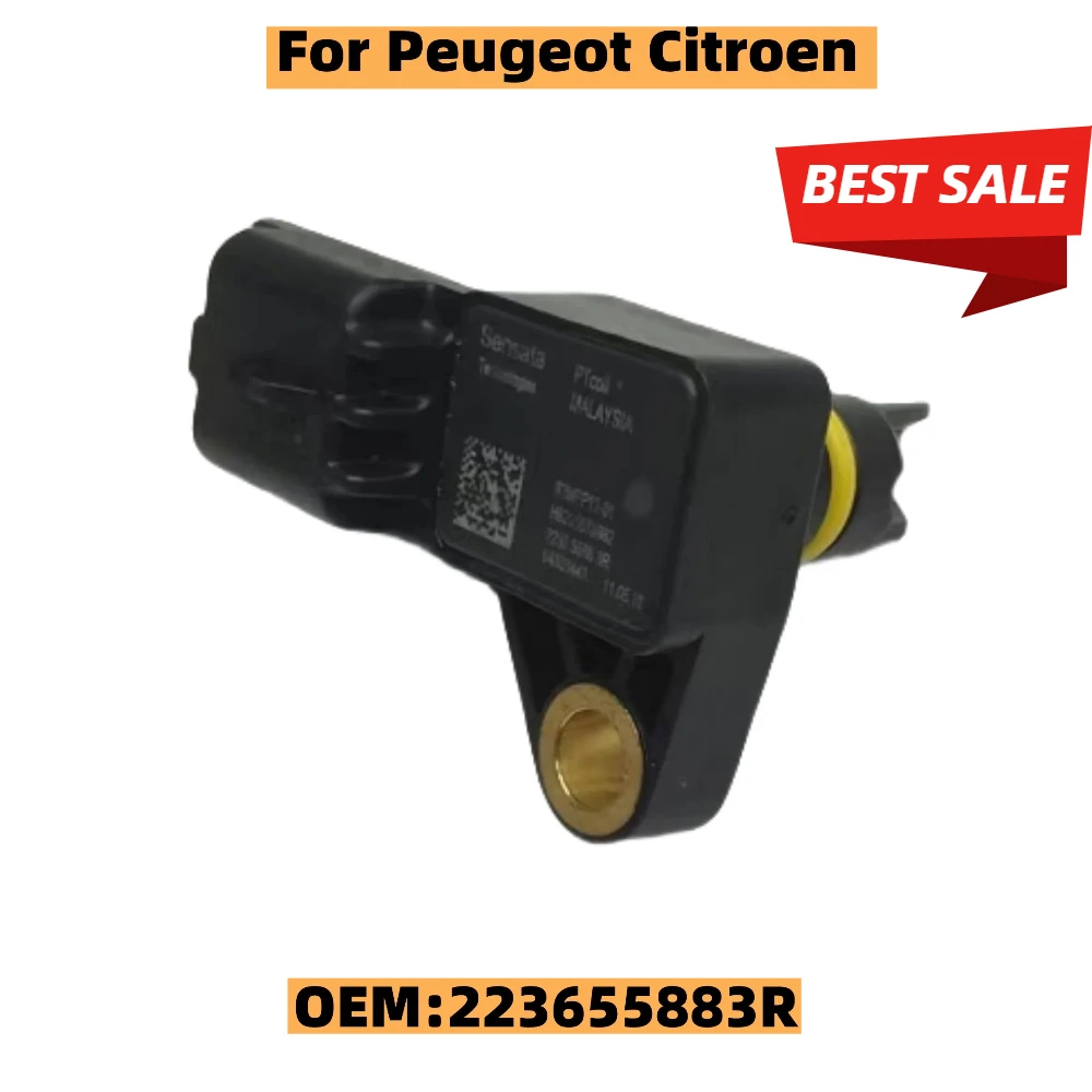 

223655883R 82MPP12-01 Auto Parts Intake Pressure Sensor For Renault