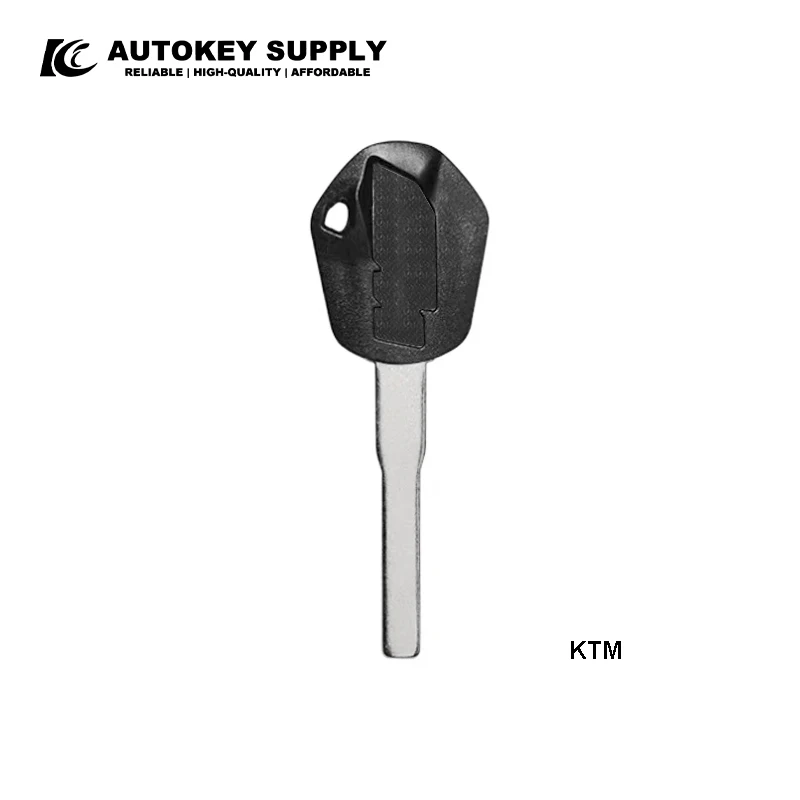 Autokeysupply-ktm、akmotorss238、duke125、200、250、390用の黒いオートバイのキー