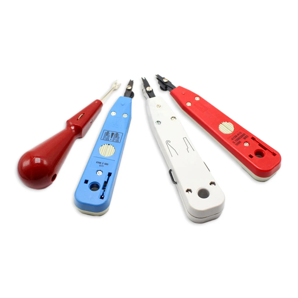 4carton Multi-functional Set Wire Cutter With Attached Thread Hook Tool For Versatile Network Card Connector Set