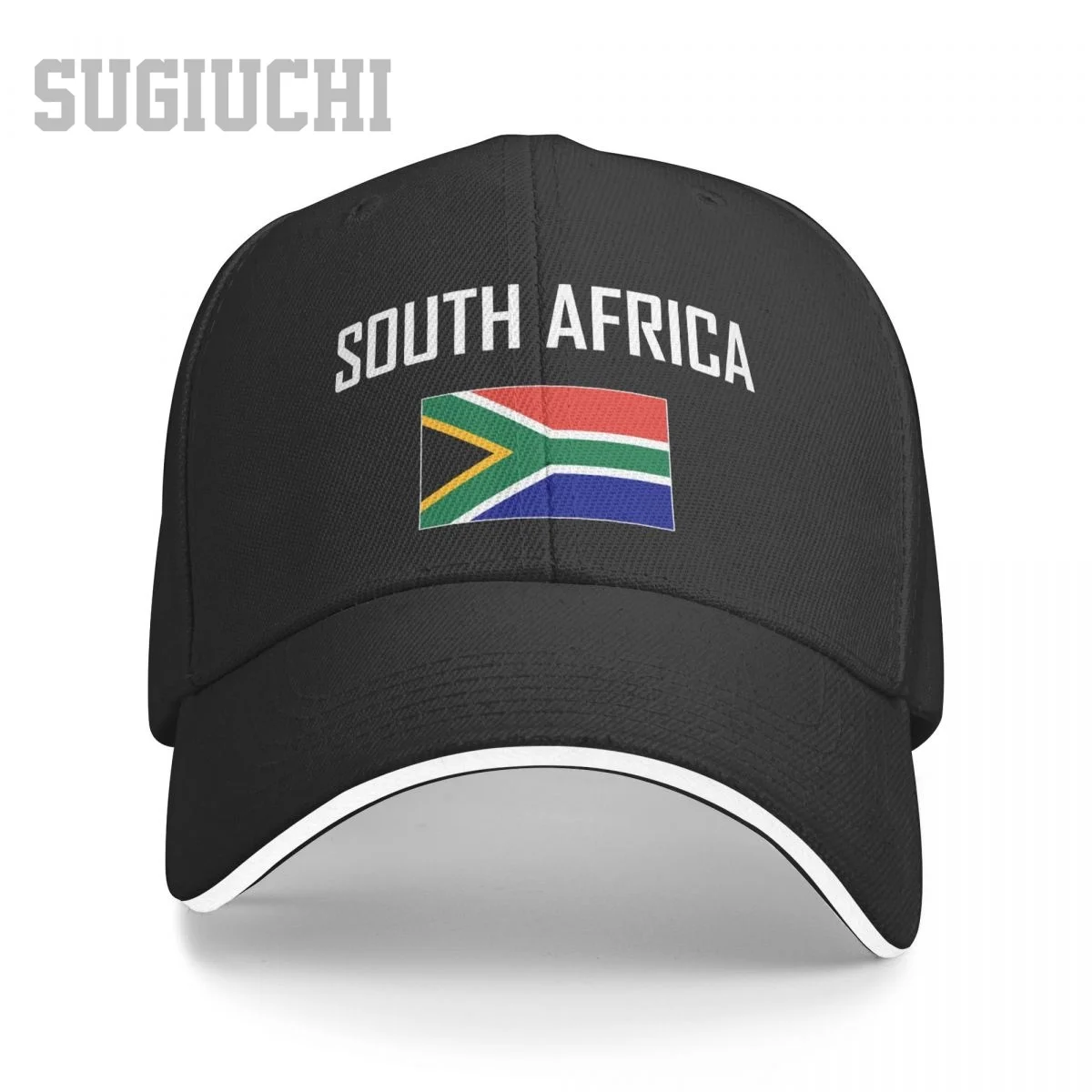 

Unisex Sandwich SOUTH AFRICA Flag And Font Baseball Cap Men Women Hip Hop Caps Snapback Golf Hat Fishing