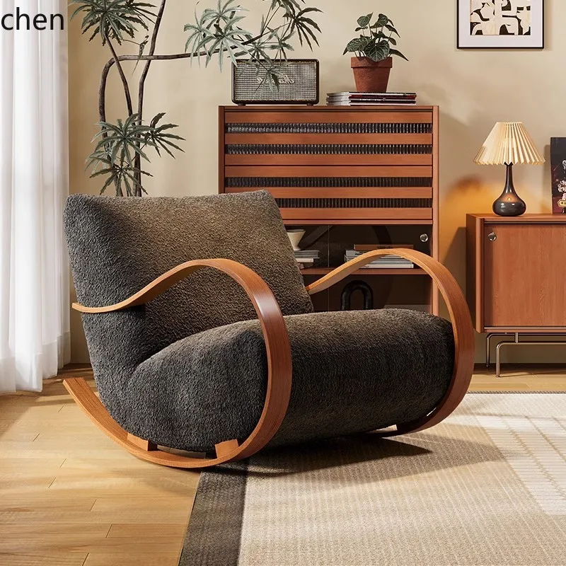 PYH Single Sofa Chair for Bedroom and Living Room, Home Use Single Chair, Leisure Sofa Chair