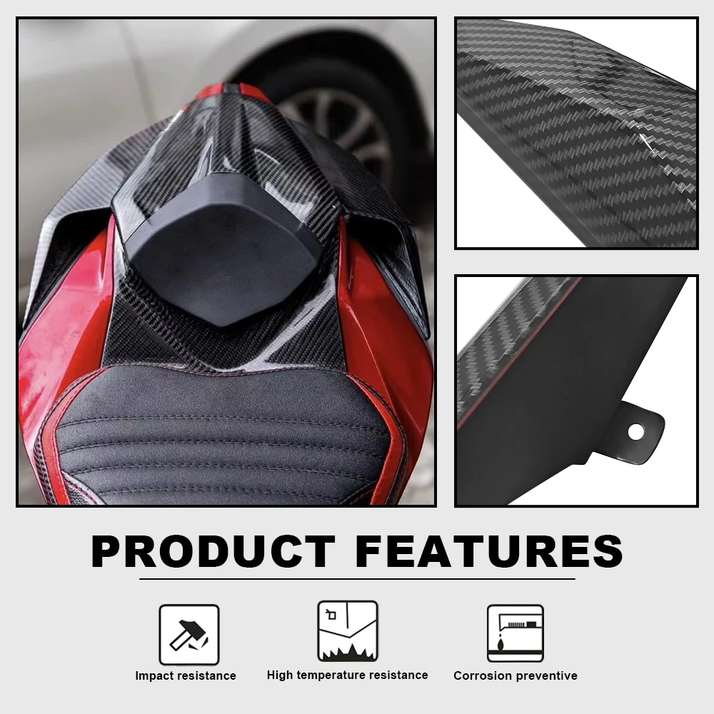 Motorcycle Rear Tail Wing for Kawasaki ZX-4R ZX4R ZX-4RR ZX-25R/SE