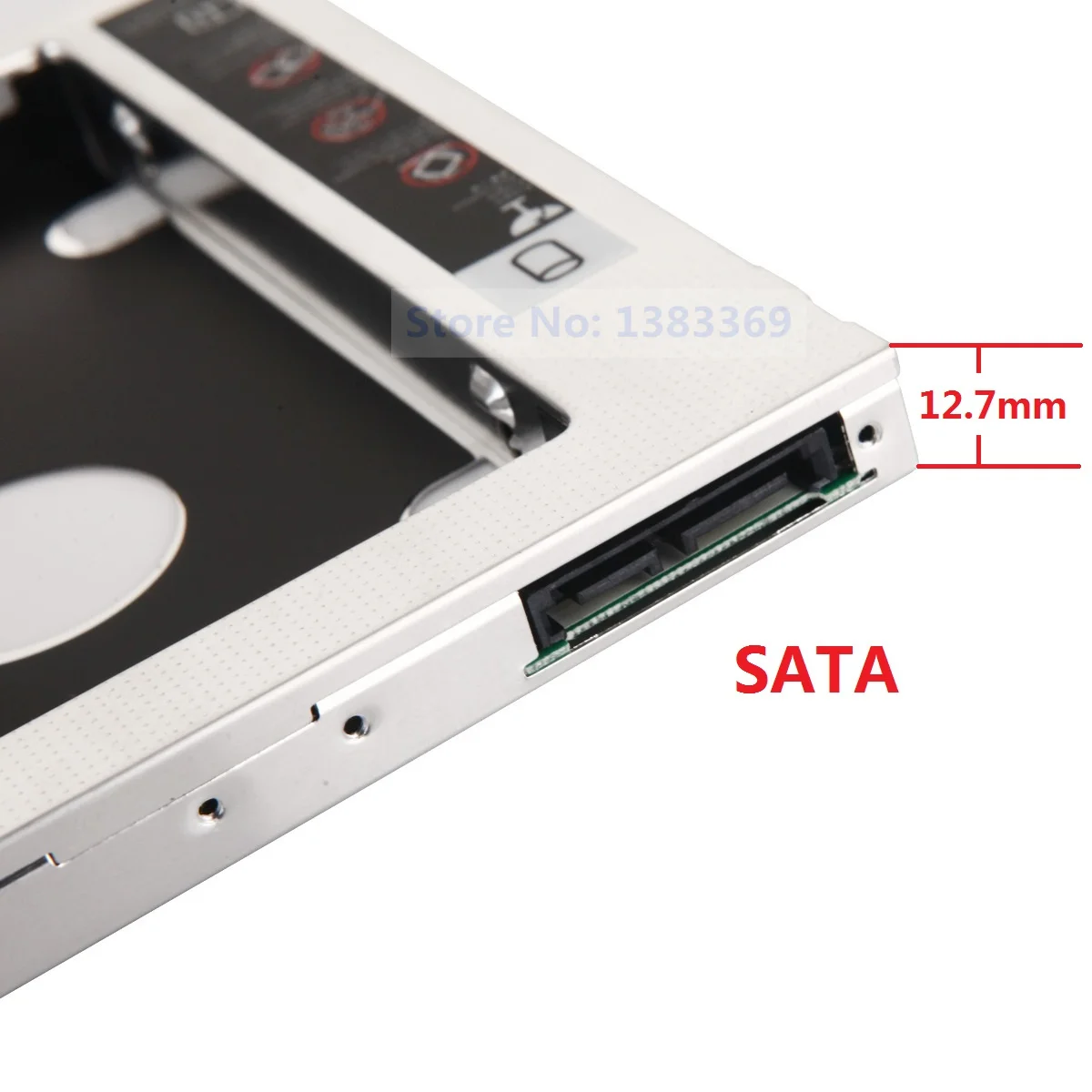 2nd HDD SATA Hard Drive Optical bay Caddy Bracket for Asus A53SJ A53T A53E A53SV K42 K42F K52 Acer Aspire V3-551G E1-731 V3-731q