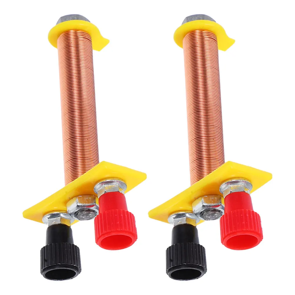 

2pcs Electromagnetic Solenoid T-Shaped Experiment Equipment For Students Electrical Circuit Demonstrations Teaching Tool