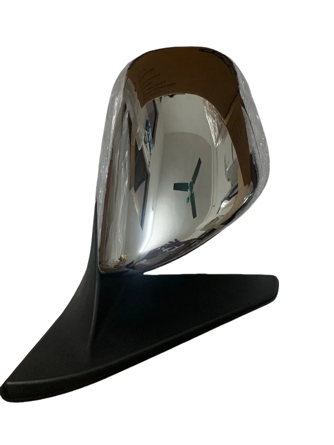Chrome 5 pinos com conjunto de espelho lateral retrovisor dobrável elétrico assy apto para toyota land cruiser prado120 fj120 lc120 2003-2009