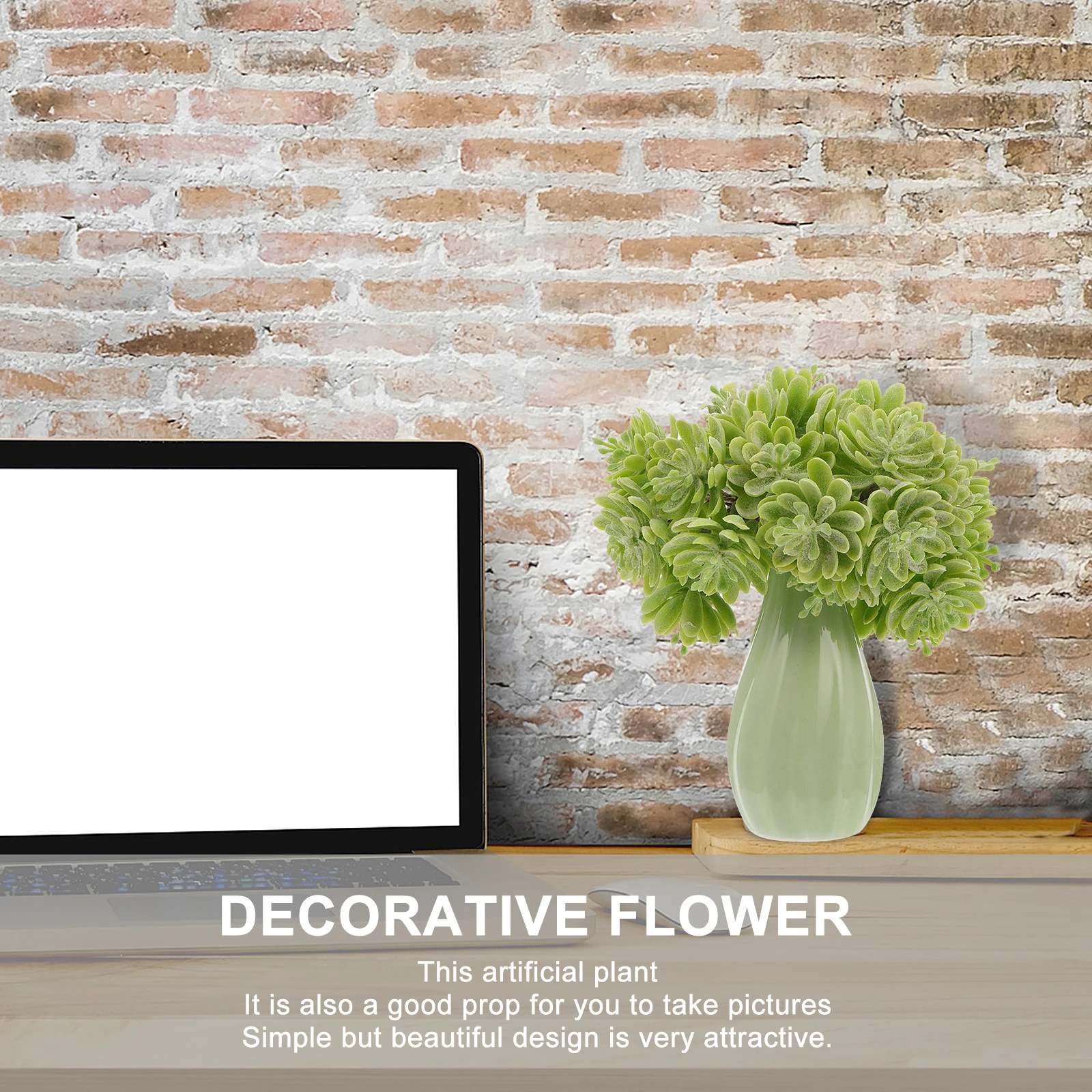 

5 Pcs Looking Artificial Flowers Artificial Flowers Decoration Plants for Home Table Hawaii Party Wedding Office Faux Plant