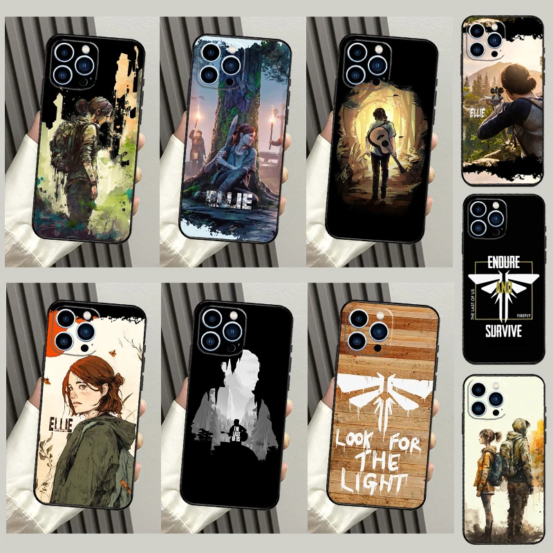 The Last of Us 2 Joel لهاتف iPhone 16 15 14 13 12 11 Pro Max X XS Max XR Plus ملحقات حافظة الهاتف