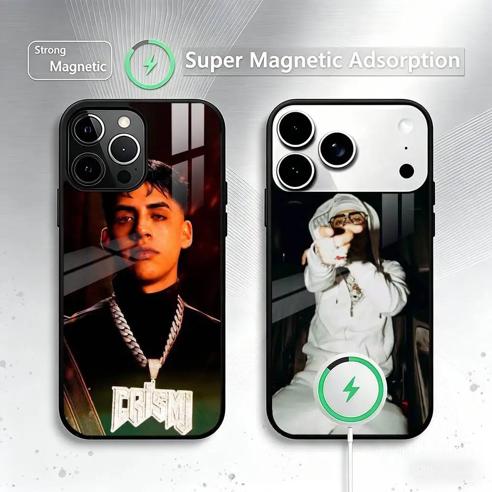 

S-Singer Cris MJ-J Phone Case For iPhone17,16,15,14,13,12,11 Plus,Pro Magnetic with Magsafe Wireless Charging