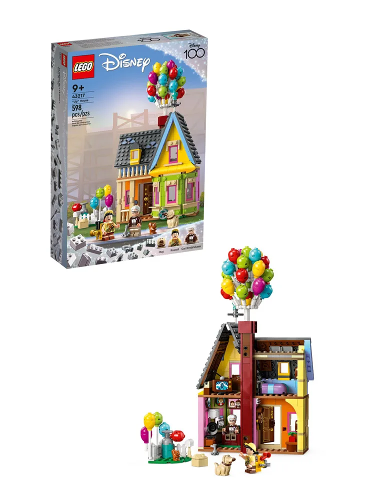 

LEGO Disney Series 43217 Up Flying House Adventure Building Blocks Игрушка для мальчиков и девочек