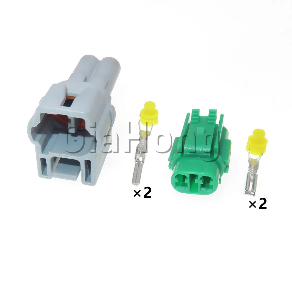 1 Set 2 Ways 6187-2581 6180-2591 Waterproof Auto Connector AC Assembly Car Socket With Terminals and Seals - Detail 1