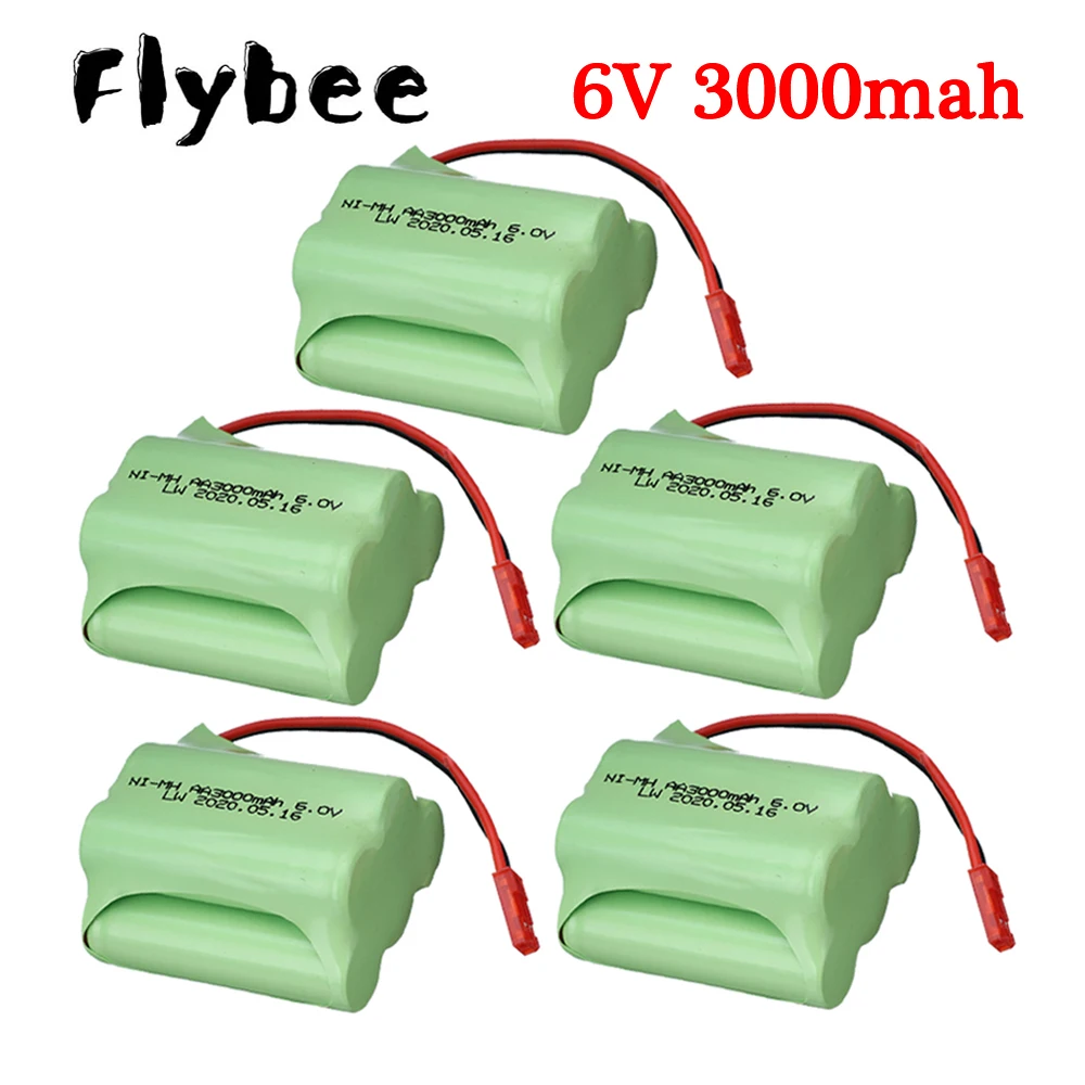 6v 3000mah wiederauf ladbarer Akku aa ni-mh 6v nimh Batterie für RC Spielzeug Autos Tank LKW Roboter Waffen Boote Batterie Ersatzteile