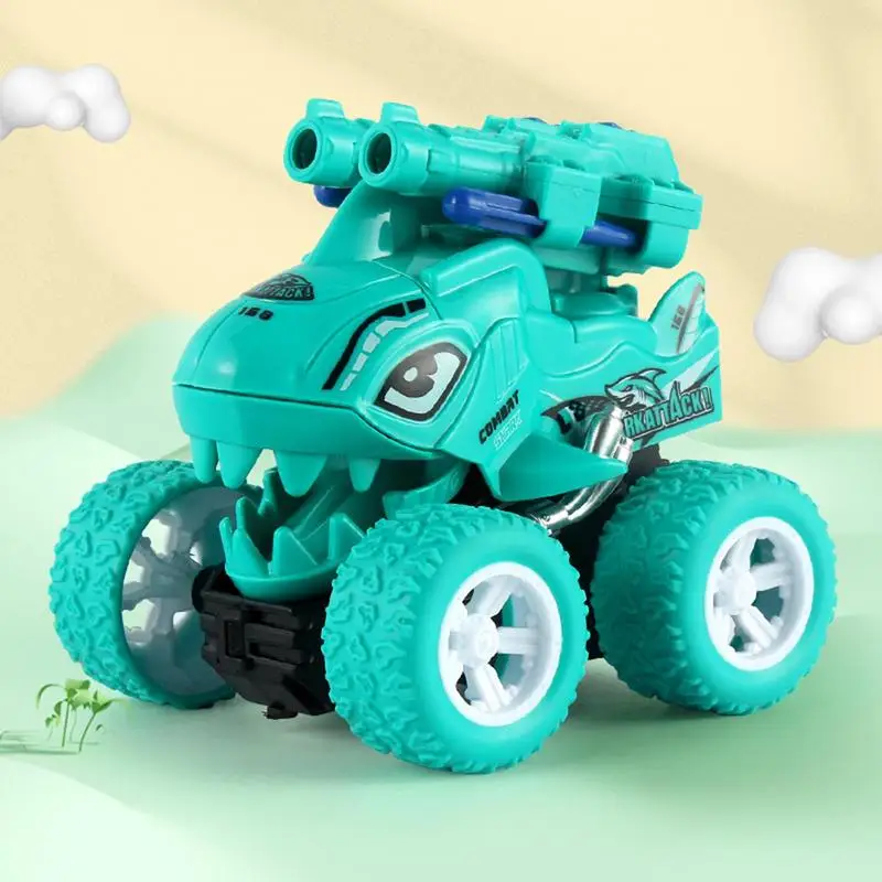 Veicoli dinosauro creativo inerzia auto Tyrannosaurus Rex catapulta auto inerzia auto Mini Tyrannosaurus bambini tirare indietro auto giocattolo