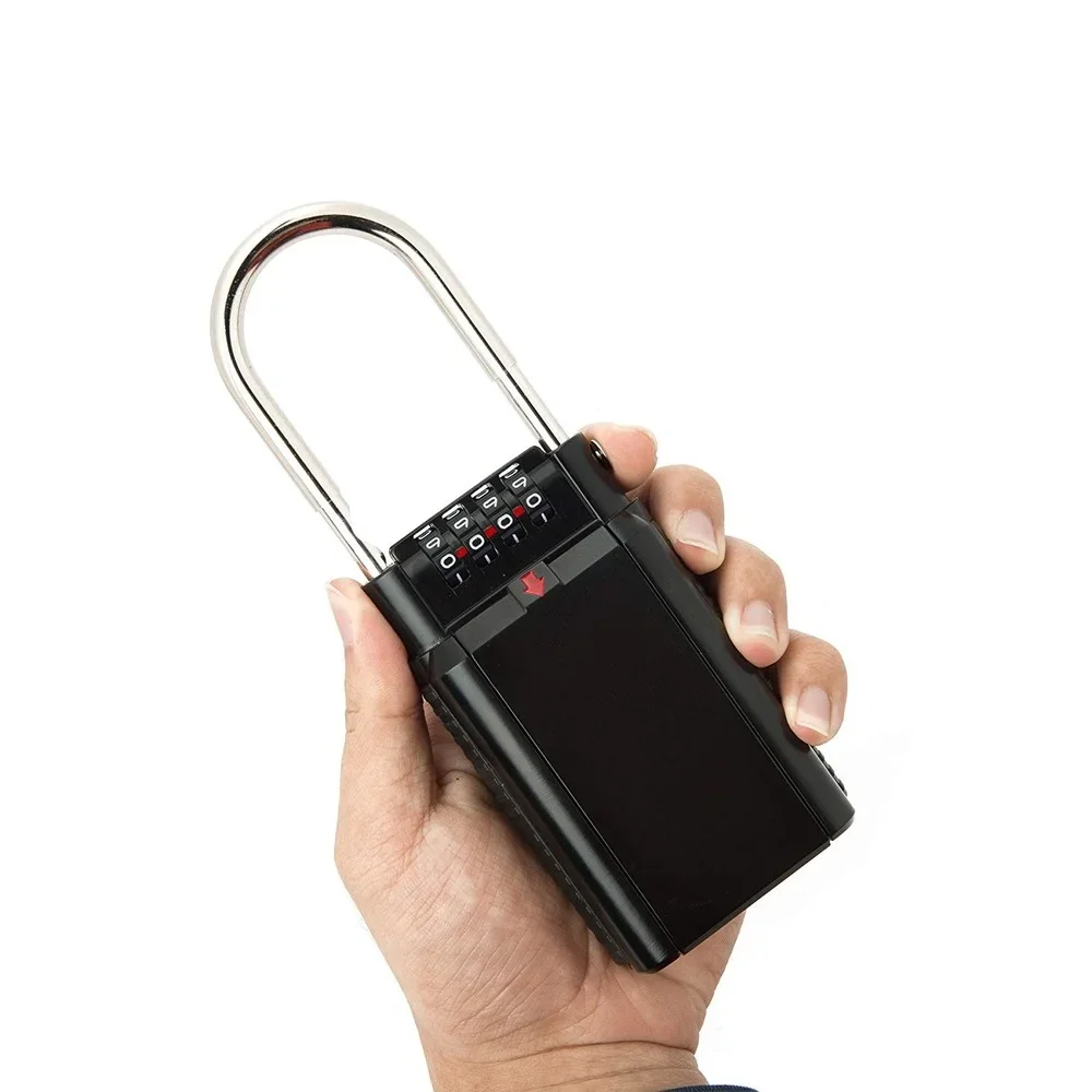 Ombination Lock Box Schlüssel Aufbewahrung schloss 4-stellige Zahlens chloss wasserdichte Schlüssel Passwort Box