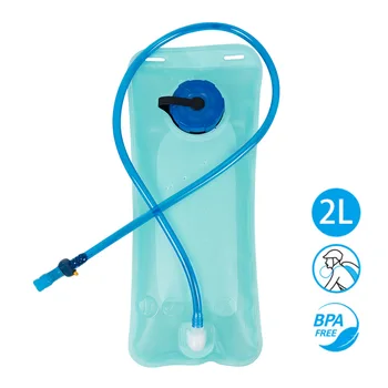 Sac à eau portable de qualité alimentaire, sac à dos de sport, vélo, équitation, eau potable en plein air, camping, 2l