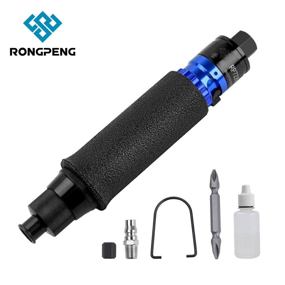 

RONGPENG Air Straight Screwdriver Max 4N.m Pre-set Torque Auto Pneumatic Screw Driver Air impact Industrial Tool Precision Work