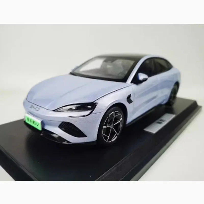 Original BYD 1:18 Scale Qin/Han/Tang/Song/Yuan New EV Alloy Car Model Ornament Souvenir Display Collection Hobby Gift