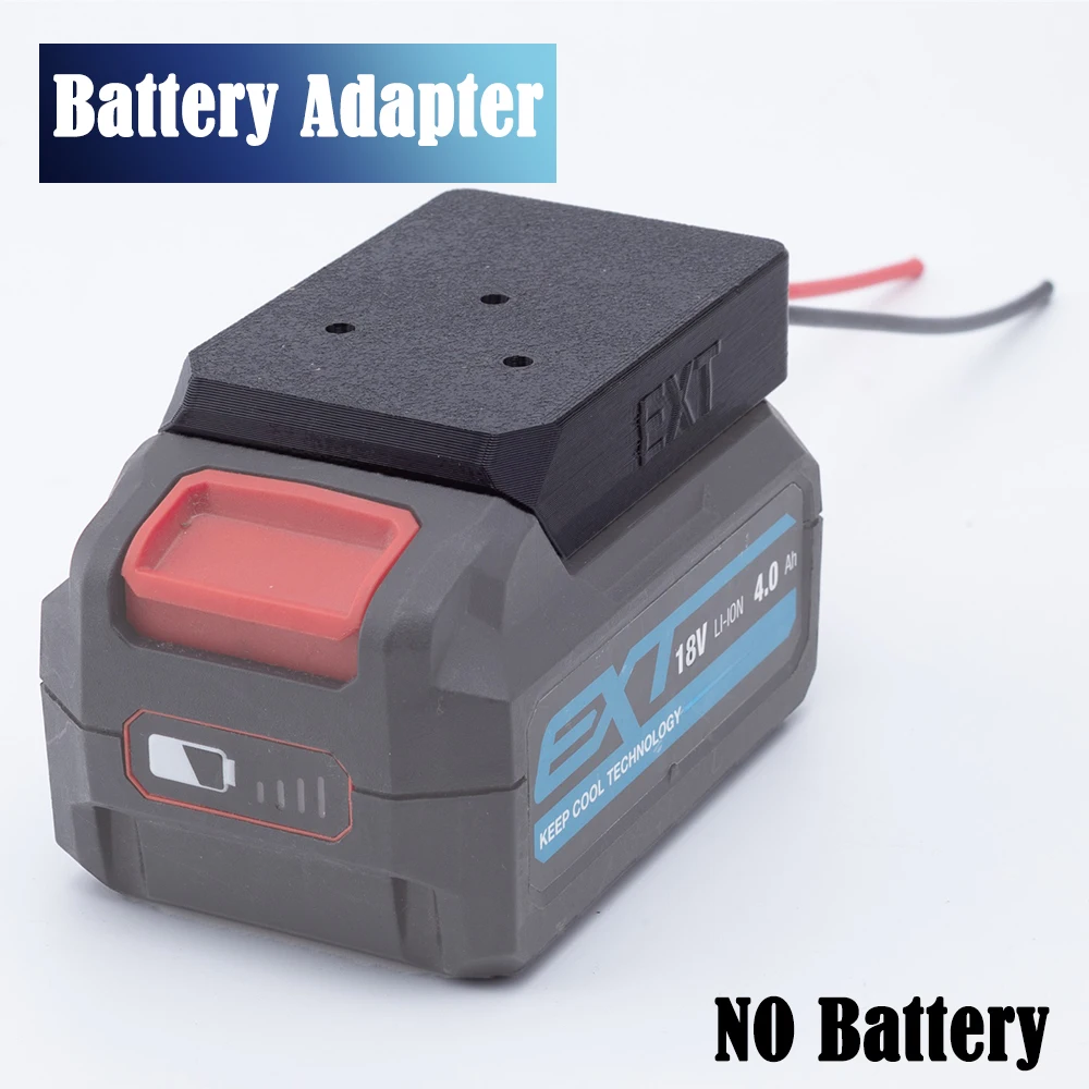 

For ERbauer 18V Team Lithium Battery DIY Adapter 14 AWG Wires -Power Tool Accessories (Batteries not included)