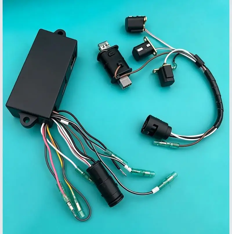 CDI Ignition Control Module High-voltage Package Coil For Yamaha Parsun 2-Stroke 60HP Outboard Motor