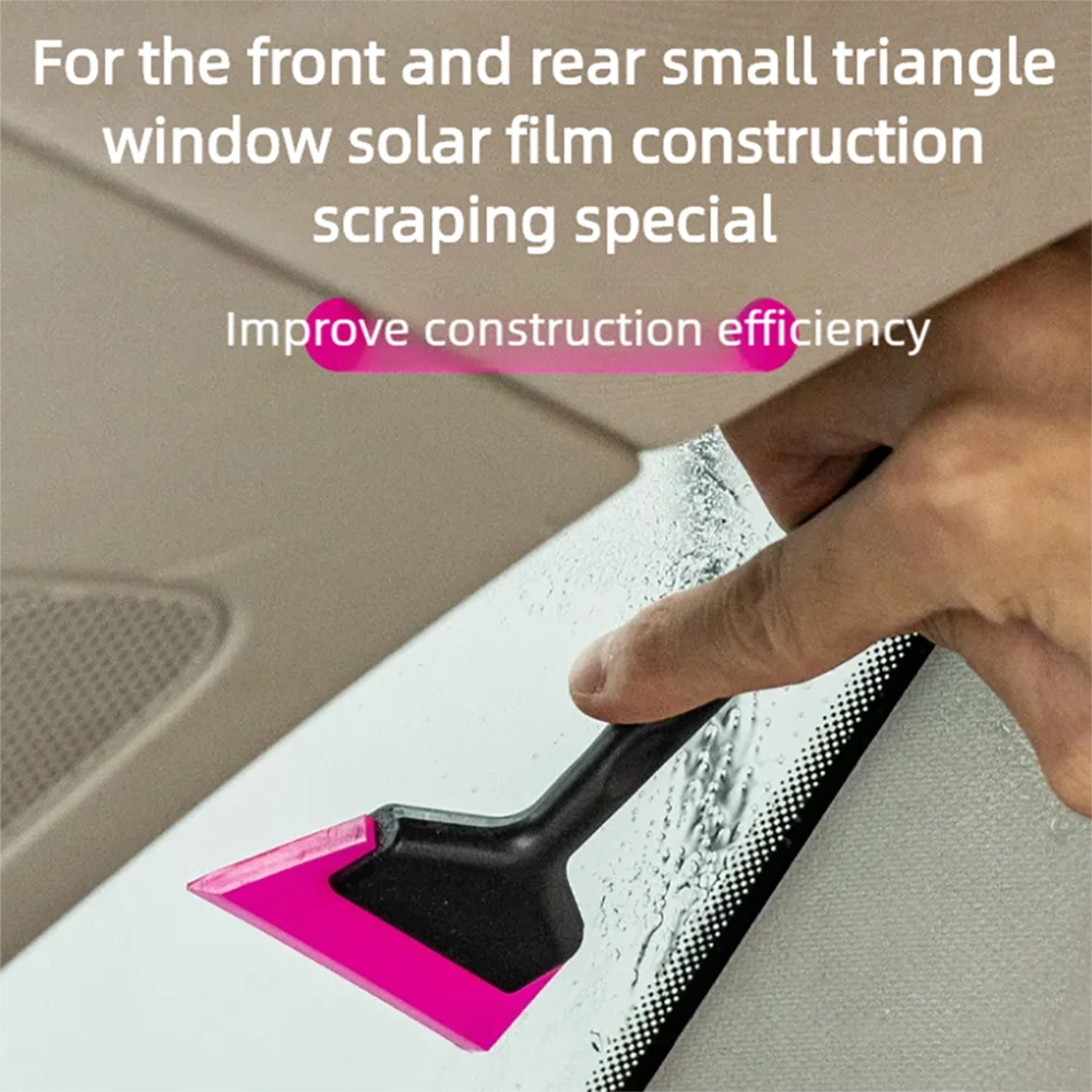 TOFAR Corner Water Remover Small Rubber Blade Squeegee PPF Scraper Window Tinting Windshield Glass Wiper Car Wash Accessories