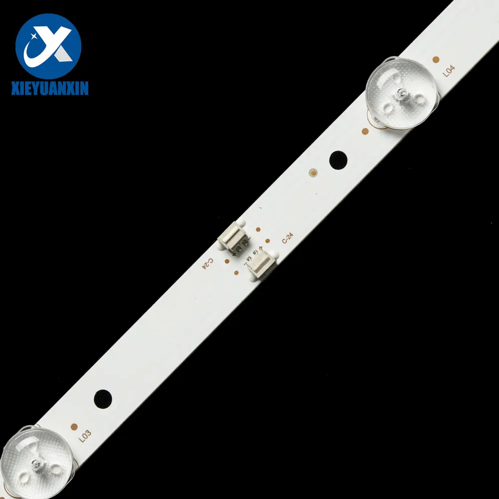 828mm Led Backlight Strip For JS-D-JP43DM-A81EC B82EC E43DM1000 MCPCB BBK 43LEM-1043/FTS2C 43LEM-5043/FTS2C 43LEX-5058/FT2C