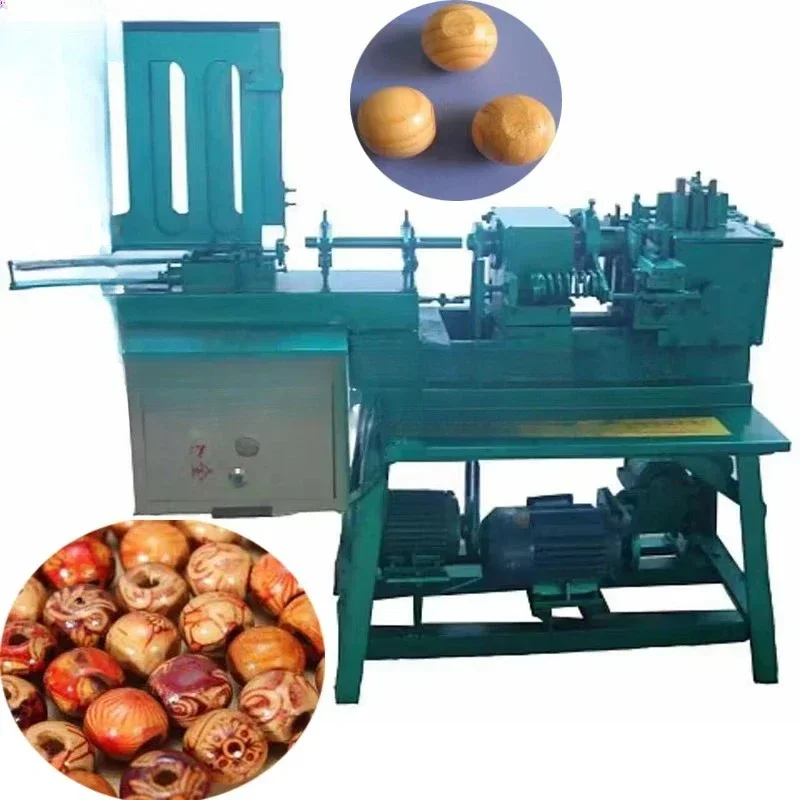 Wooden bead machines with different shapes, with core motor components