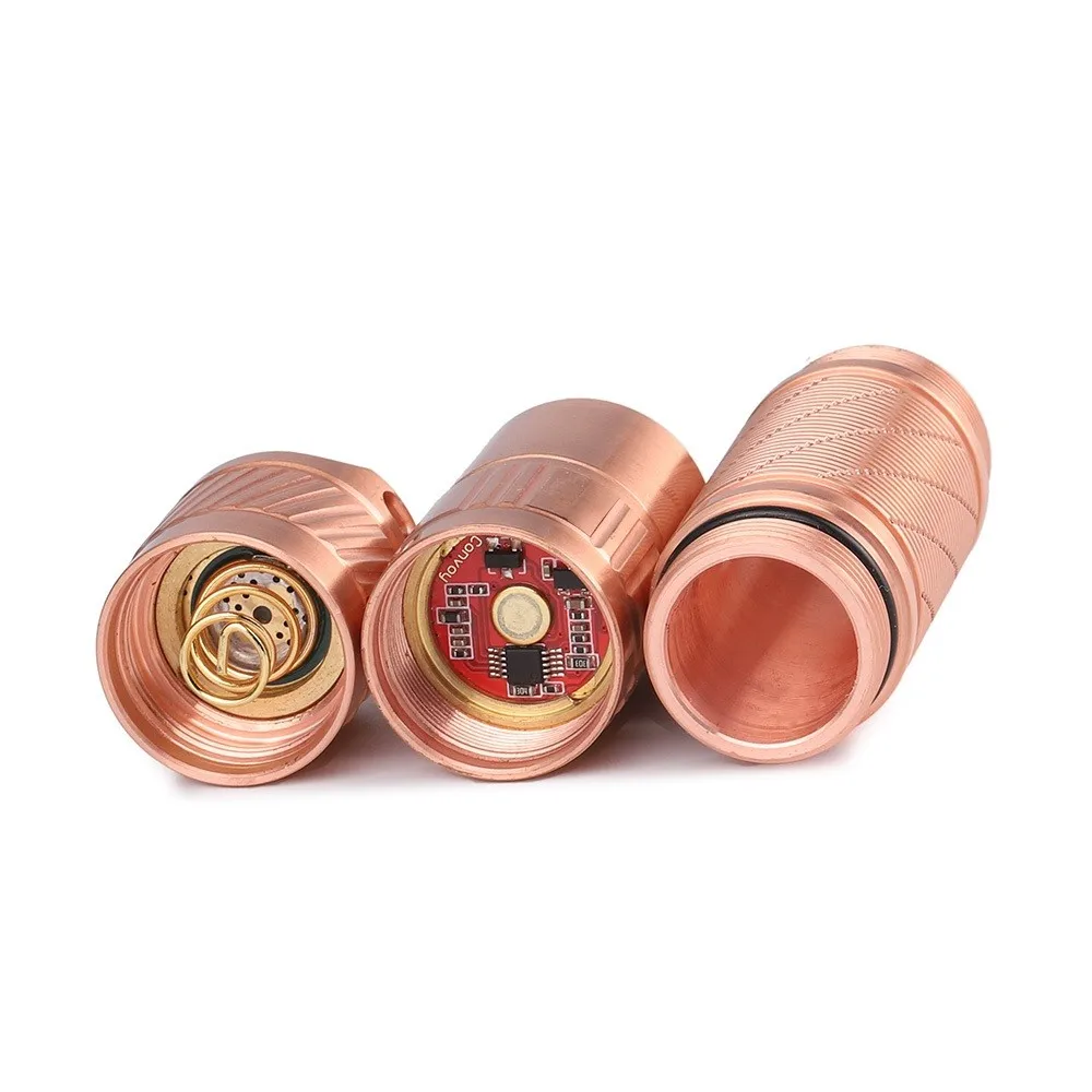 Torcia Convoy T3 Rame AA 14500