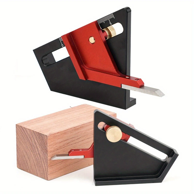 

Woodworking 1/2 middle scribing gauge table sawing tenon 1/2 sawing tool solid wood woodworking production decoration
