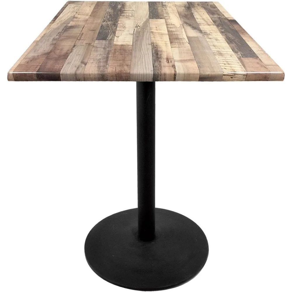 

OD214 36" Tall Indoor/Outdoor All-Season Pub Table with 30" Square Top