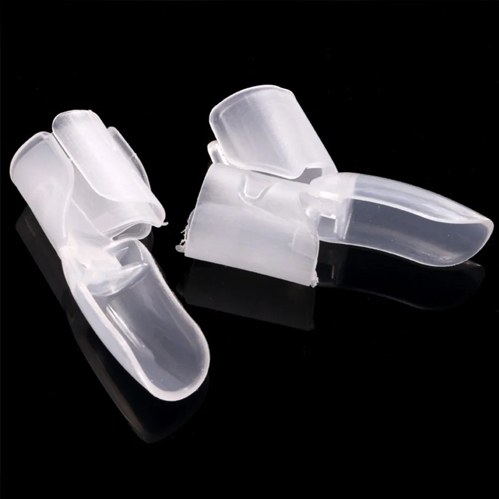 

10pcs Transparent Manicure Finger Nail Art Design Tips Cover Polish Shield Protector Clip Nail Art Design Tips DIY Tools