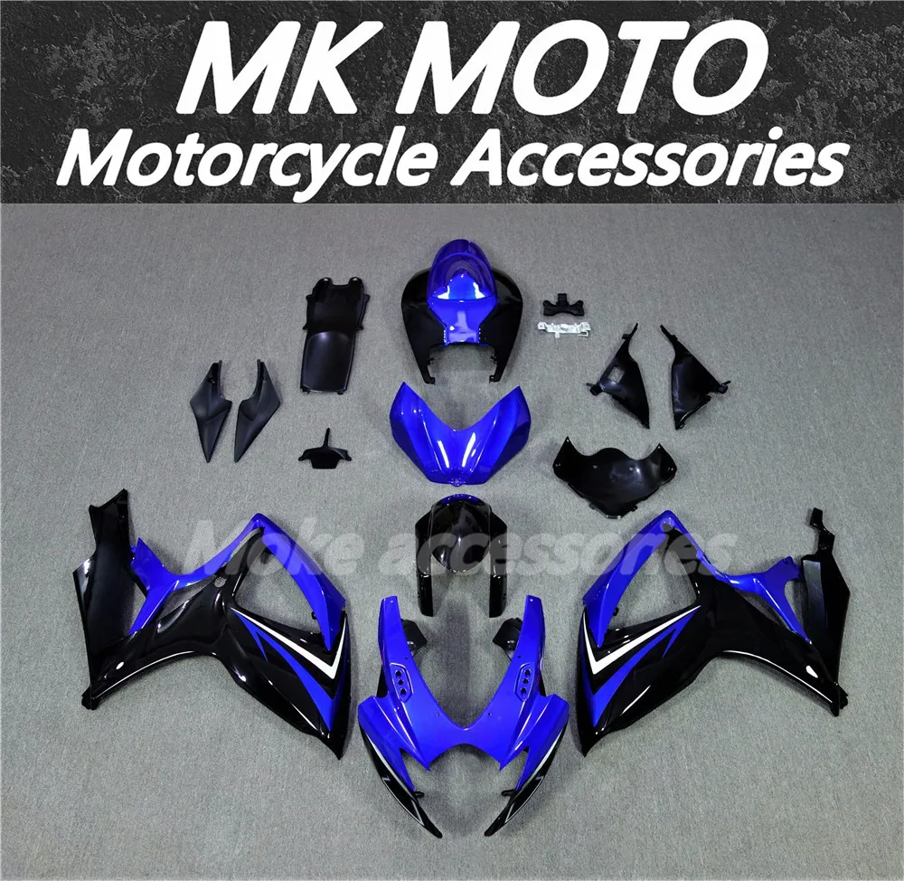 

Moke moto Motorcycle Fairings Kit Fit For gsxr600/750 2006-2007 Bodywork Set 06-07 High Quality ABS Injection New Blue Black